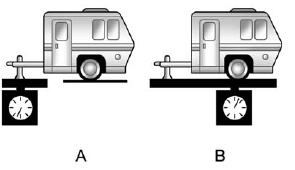 GMS Sierra: Trailer Towing. Trailer tongue weight (A) should be 10 to 15 percent and fifth-wheel or gooseneck kingpin weight should be 15 to 25 percent of the loaded trailer weight up to the maximums for vehicle series and hitch type.